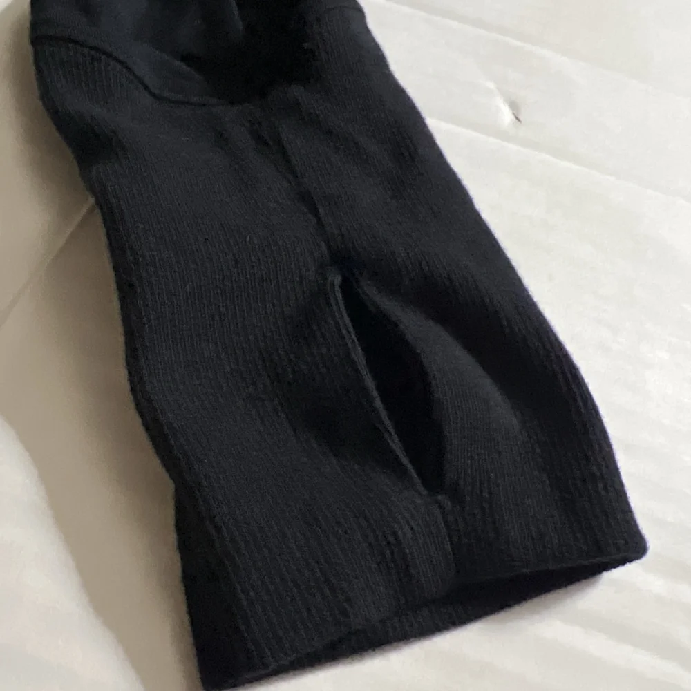 Free People FP Movement Make It Count Jumpsuit Black S Thumb Holes Fleece Bottom